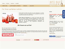 Tablet Screenshot of miss-nail.at